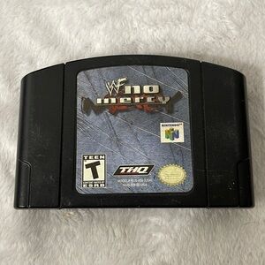 Nintendo N64 WWF no mercy game